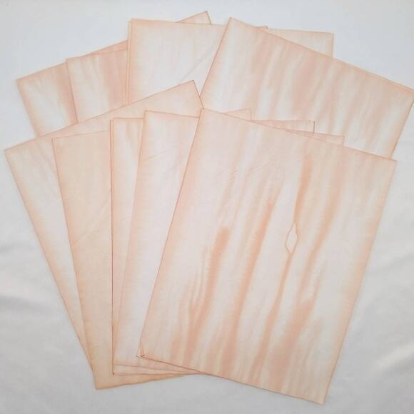 25 Avocado Dyed 8.5"x11" Papers, Hand Dyed Papers, Junk Journal Supply - Picture 2 of 7